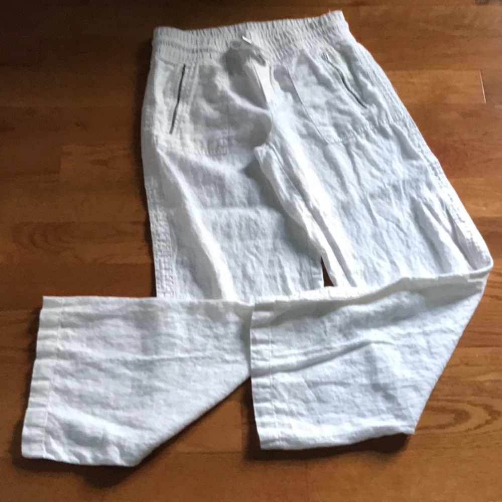 Athleta Cabo linen pants